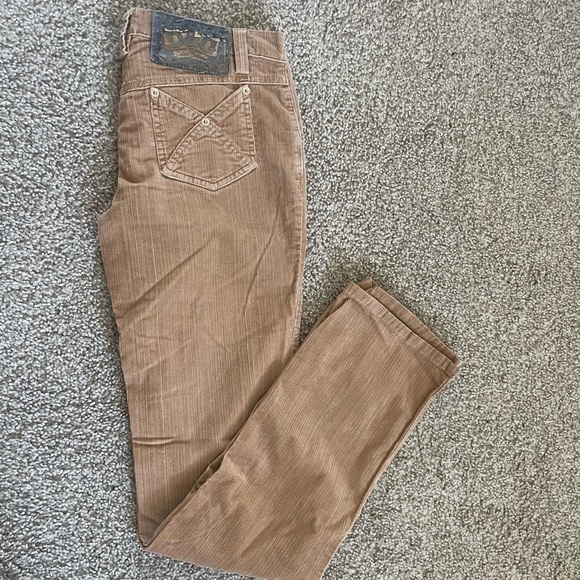 D&G straight leg velvet jeans, size 26 - Picture 4 of 7